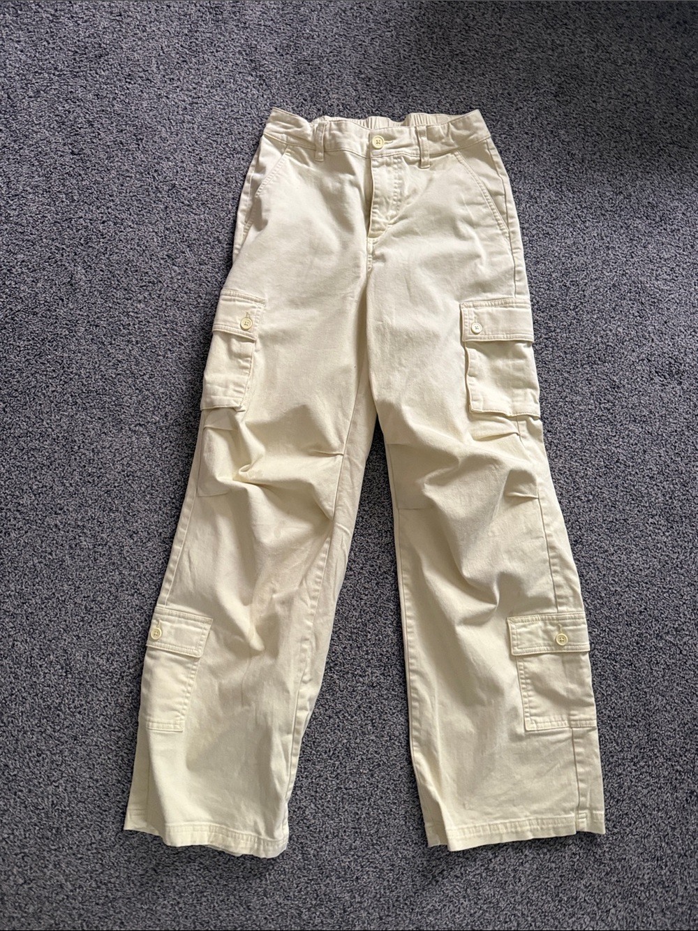 wild fable Cream Cargo Boot Cut Pants